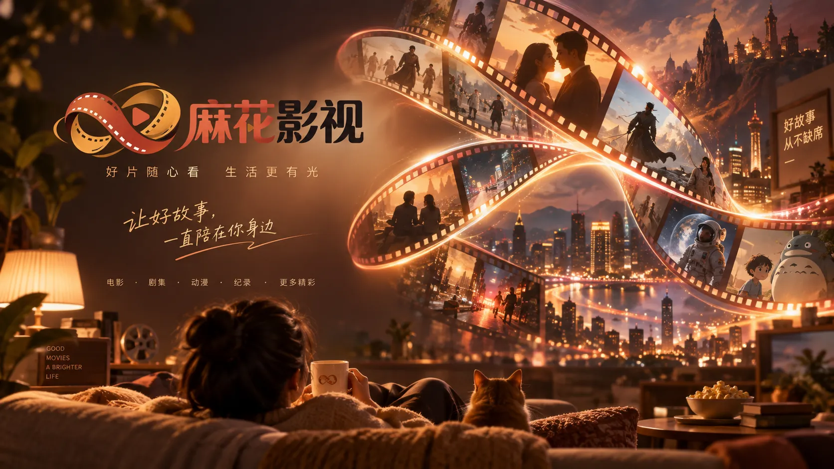 影视作品画面与人物氛围的主题视觉